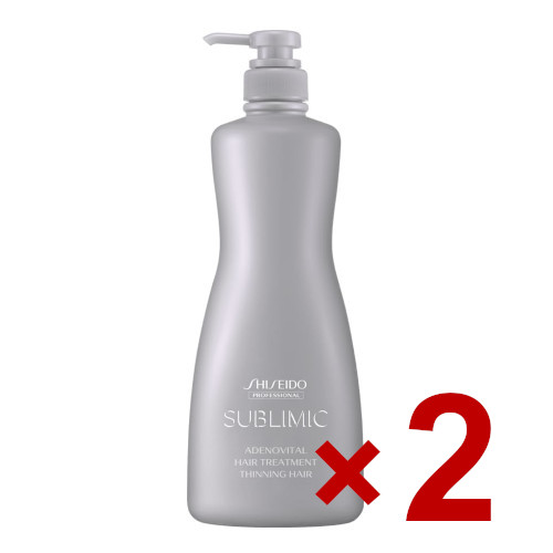 資生堂 ／ サブリミック／ アデノバイタル ヘアトリートメント 500g 2個セットの通販は 9,381円