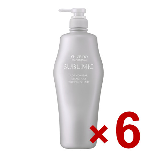 資生堂 ／ サブリミック／ アデノバイタル シャンプー 1000ml 6個セット