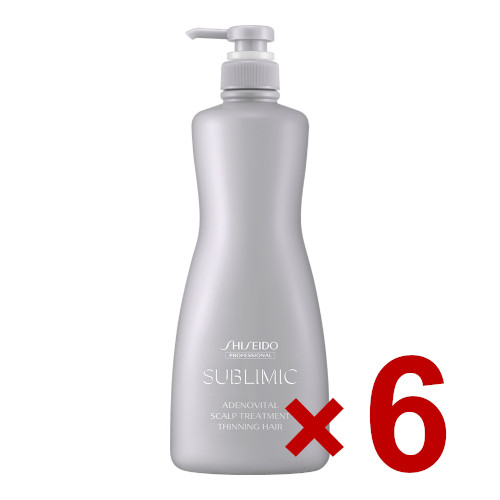 資生堂 ／ サブリミック／ アデノバイタル スカルプトリートメント 1000g 6個セット