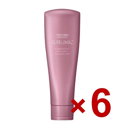 資生堂 ／ サブリミック／ ルミノフォース トリートメント 250g 6個セット／ 抜け毛 薄毛 スカルプ サロン専売品 スカルプケア用の通販は