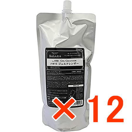 送料無料 クラシエ バサラ 102 ジェルクレンザー 500ml 12個