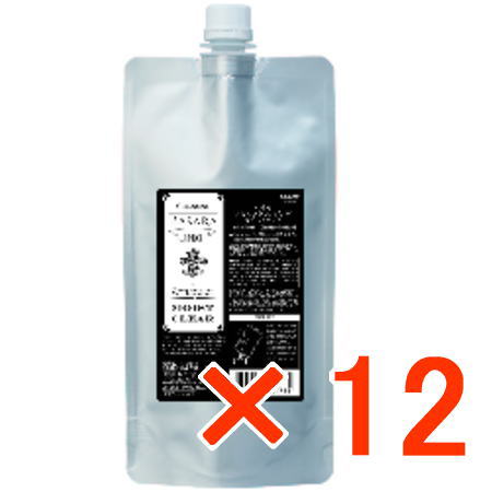 送料無料 クラシエ バサラ 601 スカルプクレンジング モイストクリア 500ml 12個