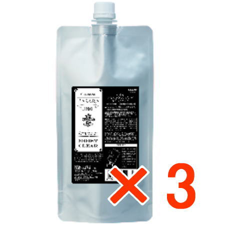 送料無料 クラシエ バサラ 601 スカルプクレンジング モイストクリア 500ml 3個