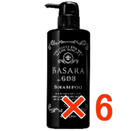 送料無料 クラシエ バサラ 603 薬用スカルプ シャンプー R500ml 6個
