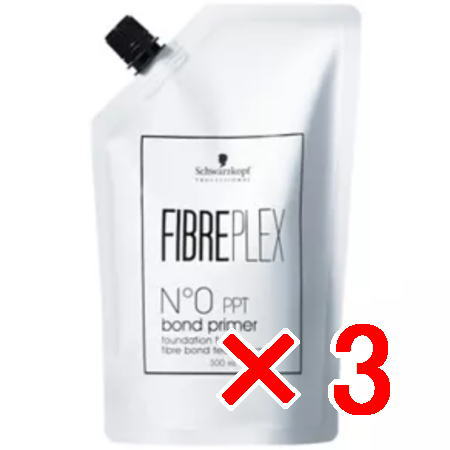 ★【送料無料】シュワルツコフ ／ ファイバープレックス ／ No.0 ボンド プライマー PPT 500mL  【3個セット】/  ヘアトリートメント