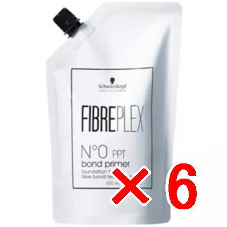 ★【送料無料】シュワルツコフ ／ ファイバープレックス ／ No.0 ボンド プライマー PPT 500mL  【6個セット】/  ヘアトリートメント