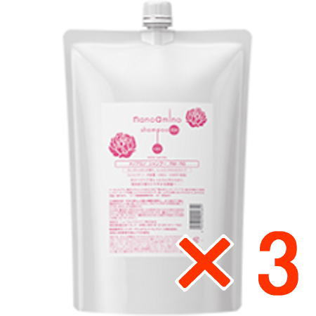 送料無料 ニューウェイジャパン ／ ナノアミノ シャンプー RM RO 1000ml 詰替え 3個