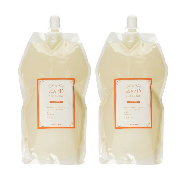 正規品販売商品 アミノシールド ソープD 1000ml シャンプー 詰替え用 リフィル 2個セット