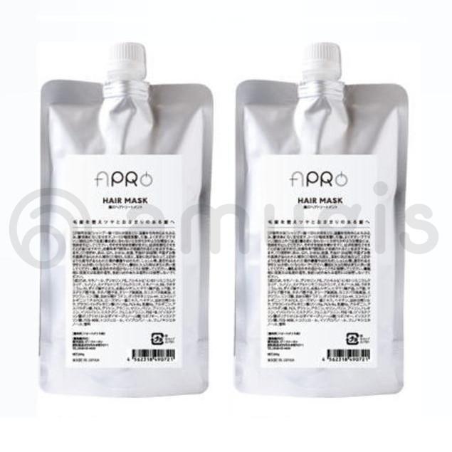 正規品販売商品 ビーファースト APRO アプロ アプロ ヘア マスク 01 業務用200ml 2個セット 質感を高める集中トリートメント ポイント用 クセの強い顔周り