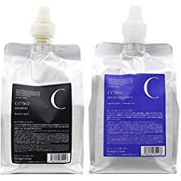 ★【送料無料】 オレンジコスメ ／ CENO セノ   ヘマチンシャンプー HR 1000ml ／ リペア トリートメント CR 1000g　レフィルセット