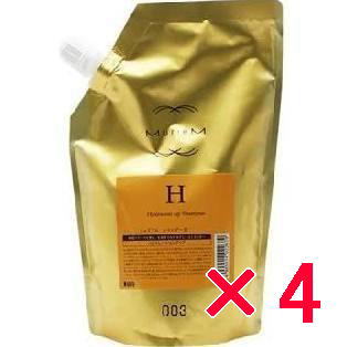 ナンバースリー 003 ミュリアム ゴールド ミュリアム シャンプー H 500ml 詰替え 4個セット 4985514022679