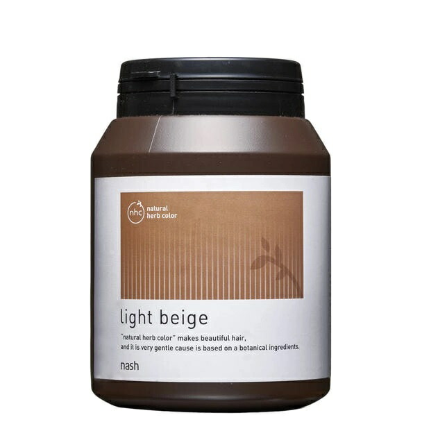 ナッシュ ナチュラルハーブカラー 300g ライトベージュの通販は