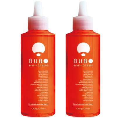 オレンジコスメ BABO バブルオイル バボ 120ml 2個セット カラー 白髪染 カラーリング 保湿 肌あれ防止 サロン専売品