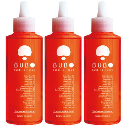 オレンジコスメ BABO バブルオイル バボ 120ml 3個セット カラー 白髪染 カラーリング 保湿 肌あれ防止 サロン専売品