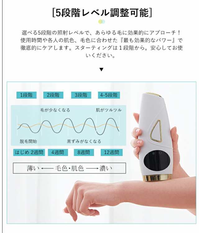 即日配送wavewave フラッシュ脱毛器 vio脱毛器 脱毛器 メンズ ＩＰＬ光