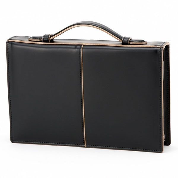 【ポイント10倍】青木 AOKI COMPLEX-GARDENS コンプレックスガーデンズ 枯淡 三方開き クラッチバッグ セカンドバッグ 日本製 本革 ブラック 3709-10