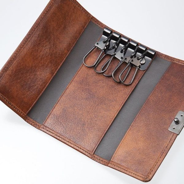 青木 AOKI Lugard G3 ラガード ジースリー キーケース キーホルダー 鍵入れ 本革 ブラウン 5201-50の通販は 青木 AOKI Lugard G3 ラガード ジースリー キーケース キーホルダー 鍵入れ 本革 ブラウン 5201-50の通販は