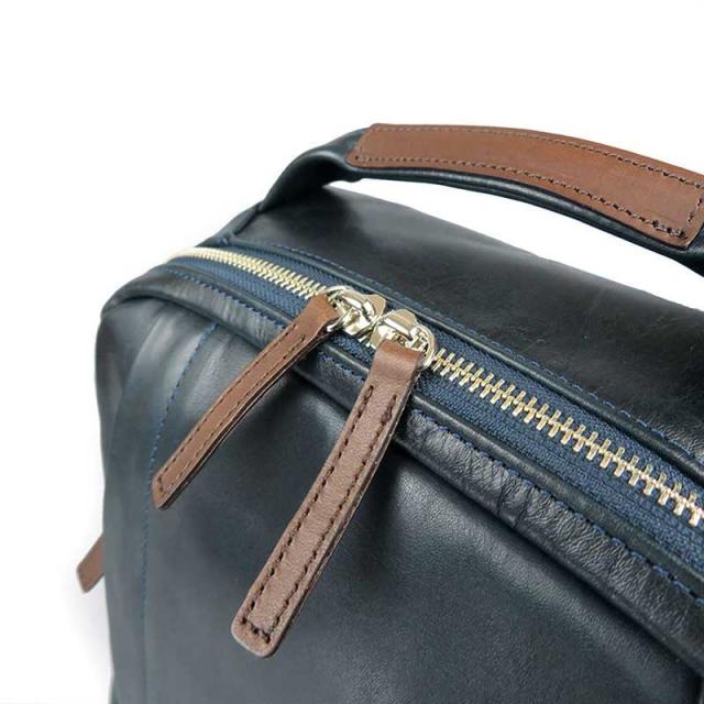 【ポイント10倍】服部 CROSSROAD UNDERGROUND クロスロード アンダーグラウンド UG リュック バックパック 本革 日本製 ネイビー 50-5069-NVの通販は