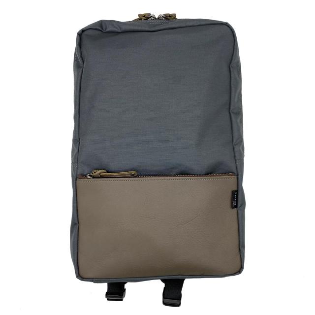 【ポイント10倍】Bluffpop ブラフポップ GF 鎧布 GAIFU バックパック デイパック リュック A4 日本製 グレー 55-7205-GY