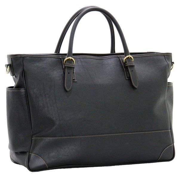 【ポイント10倍】木和田 Mariera マリエラ 2way トート ボストンバッグ トラベルバッグ ショルダーバッグ 日本製 ブラック 1570-BK