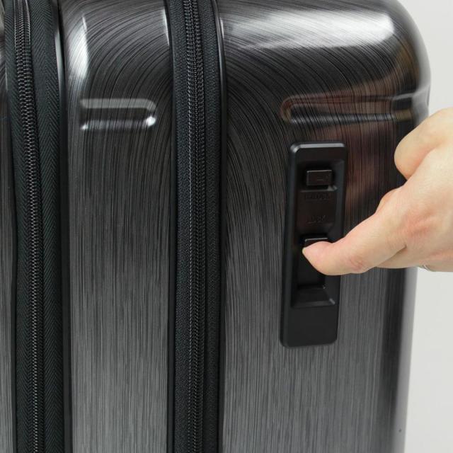 【ポイント10倍】BERMAS INTER CITY バーマス インターシティー スーツケース ハードキャリー フロントオープン 4輪 39cm 33L シルバー 6052322_6