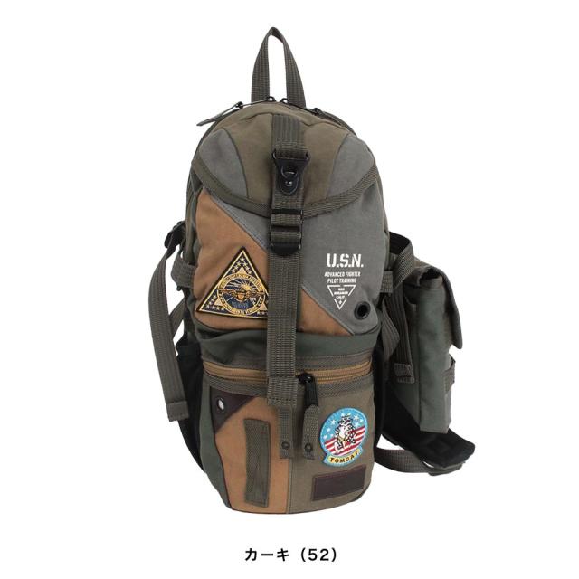 AVIREX アビレックス TOPGUN3 トップガン3 ボディバッグ ワンショルダーバッグ B5 6.8L AVX305N