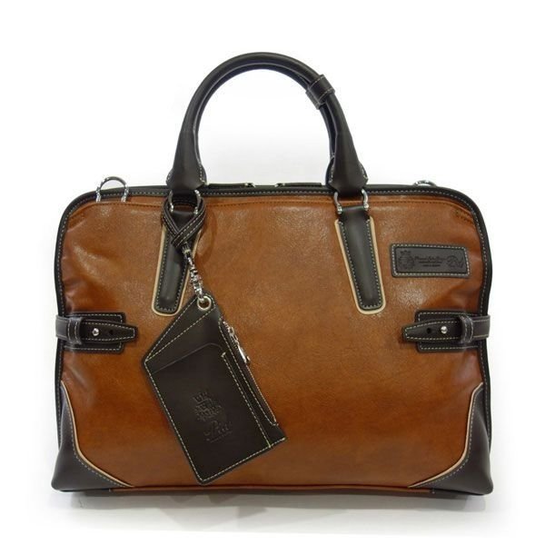 【ポイント10倍】P.I.D ピー・アイ・ディー Onesto オネスト 2way ビジネス ブリーフケース ショルダーバッグ A4 Sサイズ キャメル PIC101-73の通販は