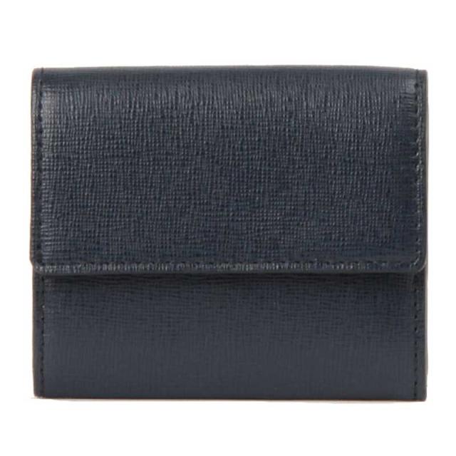 P.I.D WORTE ピーアイディー ウォルテ 三つ折り ショートウォレット 短財布 レザー 本革 コン PAO1002-NV