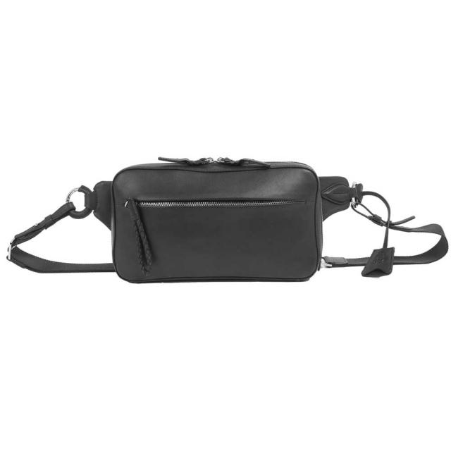 【ポイント10倍】P.I.D Ecrire ピーアイディー エクリール ボディバッグ ワンショルダーバッグ 撥水 レザー クロ PAZ104-BK