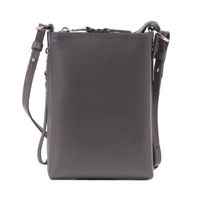 【ポイント10倍】P.I.D ピーアイディー Scena スケーナ 縦型 ミニ ショルダーバッグ レザー グレー PAV105-GY