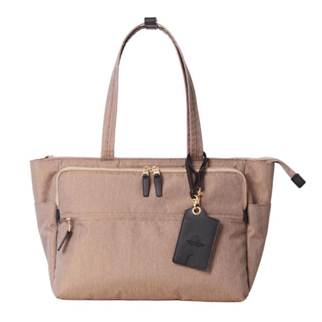 【ポイント10倍】P.I.D ピーアイディー Tono トーノ ビジネスバッグ トートバッグ リサイクルポリエステル A4 ベージュ WPA103-BEの通販は