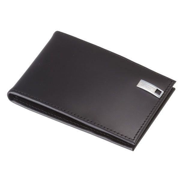 Aaron Irvin アーロン・アーヴィン Leather Accessory カードケース 名刺入れ 本革 ブラック AA-NCSL