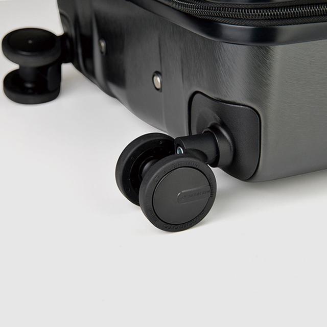 【ポイント10倍】BAGGEX バジェックス SILES サイレス キャリーケース 横型 スーツケース ファスナー フロントオープン 機内持ち込み 4輪 28L 46cm TSA 05-5210_4