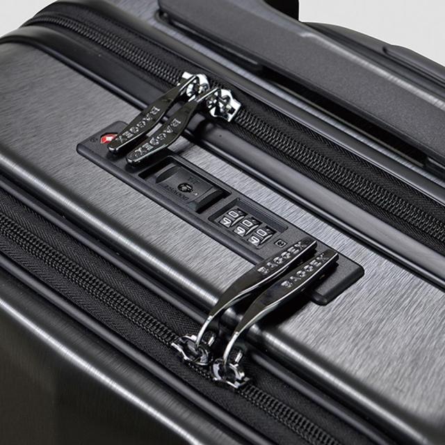 【ポイント10倍】BAGGEX バジェックス SILES サイレス キャリーケース 横型 スーツケース ファスナー フロントオープン 機内持ち込み 4輪 28L 46cm TSA 05-5210_7