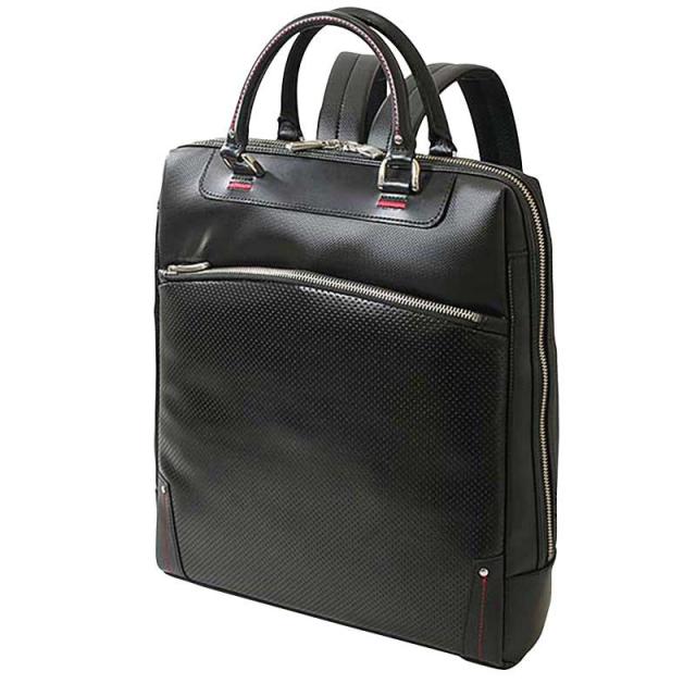 【ポイント10倍】ウノフク BAGGEX KURENAI バジェックス クレナイ ビジネスバッグ バックパック リュック B4 ブラック 13-1078-10