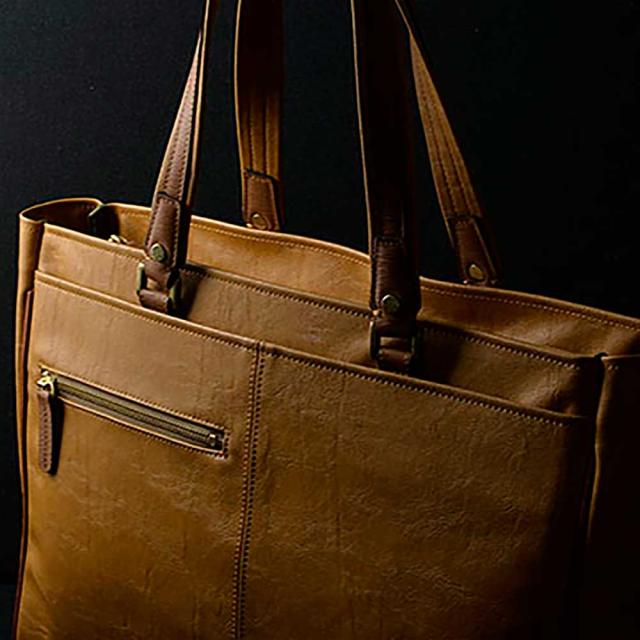 ショルダーバッグ BAGGEX AKATSUKI バジェックス フェイクレザー 本革 縦型 ショルダーバッグ