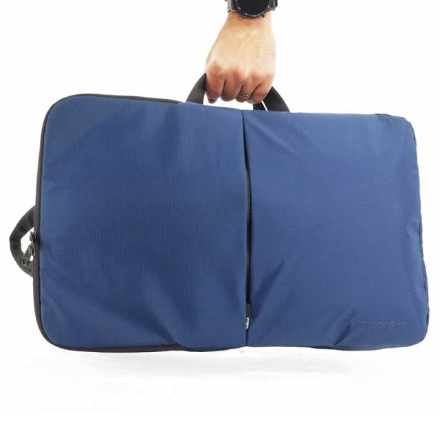 BATEN バテン 2way ツーウェイ ビジネス ブリーフケース バックパック リュック AGSサス 軽量感 19L ネイビー BTN-2WAY-NV_1