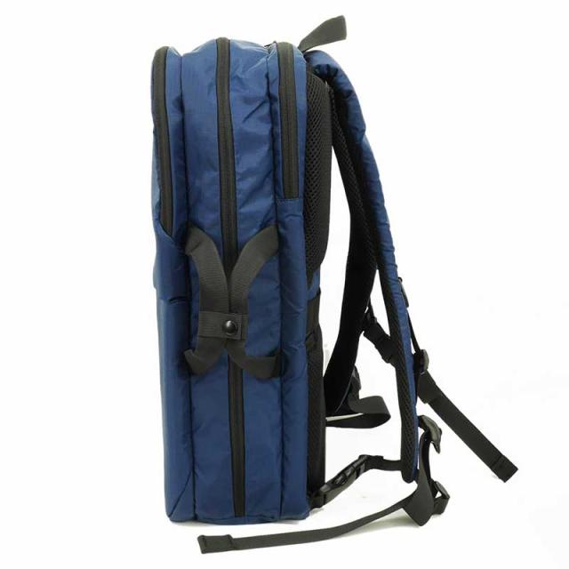 BATEN バテン 2way ツーウェイ ビジネス ブリーフケース バックパック リュック AGSサス 軽量感 19L ネイビー BTN-2WAY-NV_2