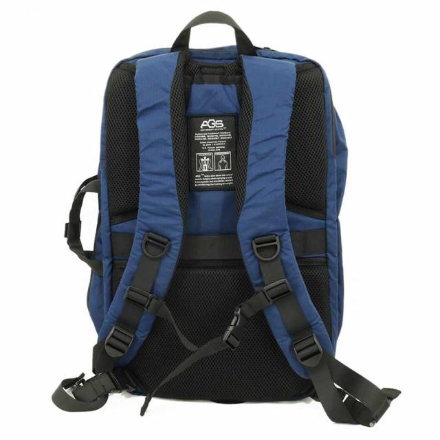 BATEN バテン 2way ツーウェイ ビジネス ブリーフケース バックパック リュック AGSサス 軽量感 19L ネイビー BTN-2WAY-NV_3