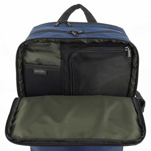 BATEN バテン 2way ツーウェイ ビジネス ブリーフケース バックパック リュック AGSサス 軽量感 19L ネイビー BTN-2WAY-NV_5