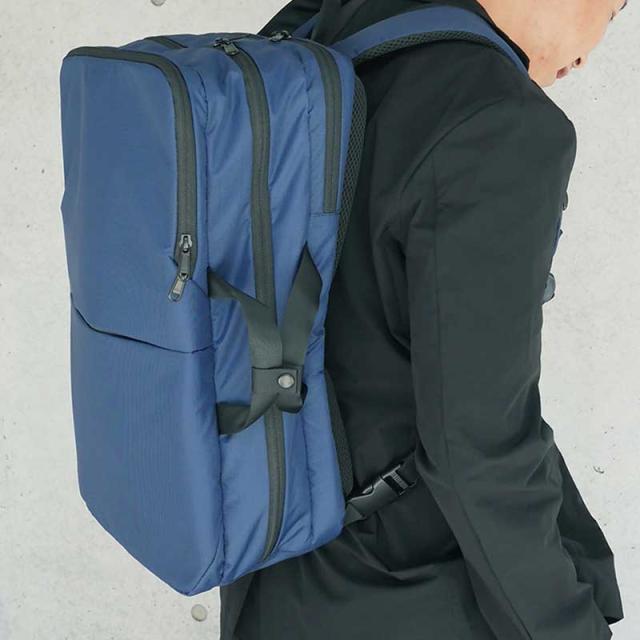 BATEN バテン 2way ツーウェイ ビジネス ブリーフケース バックパック リュック AGSサス 軽量感 19L ネイビー BTN-2WAY-NV_8