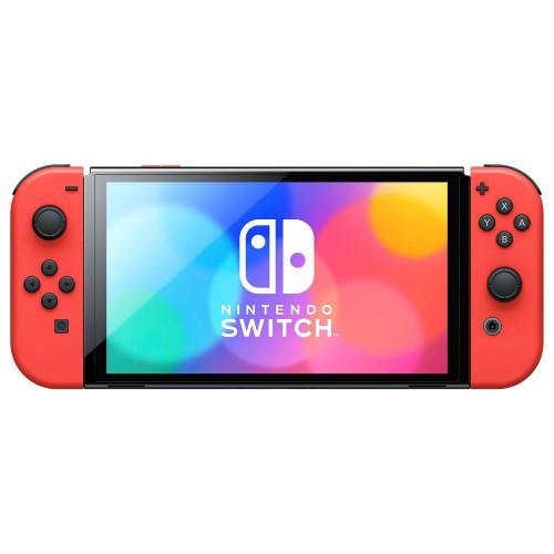 新品　限定色　Nintendo Switch有機ＥＬ　マリオレッド保証書付