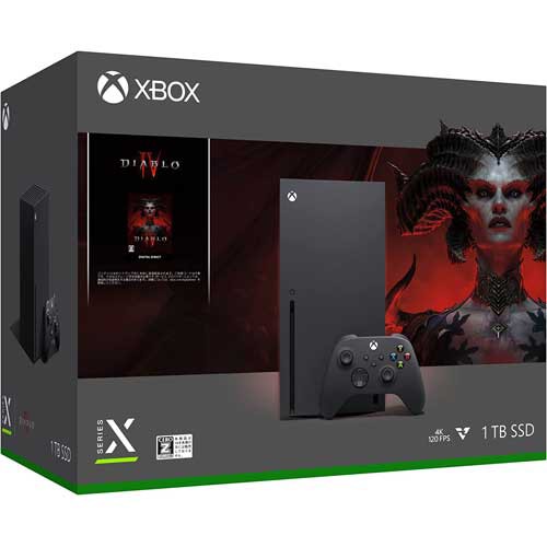 新品未開封 Xbox Series X (ディアブロ IV同梱版)-