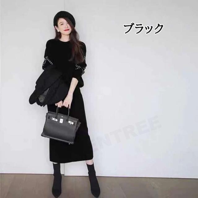 ニット セットアップ レディース 秋 冬 ニットセットアップ