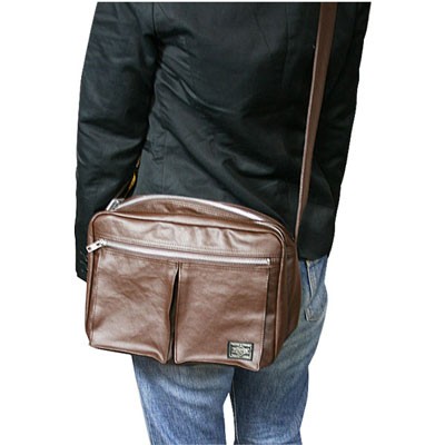 PORTER FREESTYLE ポーター フリースタイル ショルダーバッグ キャメル 吉田カバン ポーター PORTER ポーター フリースタイル ショルダーバッグ(M) 707ー