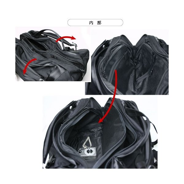 ポーター ブースパック 3WAYダッフルバッグ(M) 853-07995 吉田カバン PORTER BOOTH PACK ボストンバッグ 旅行 出張 日本製 メンズ レディース_4