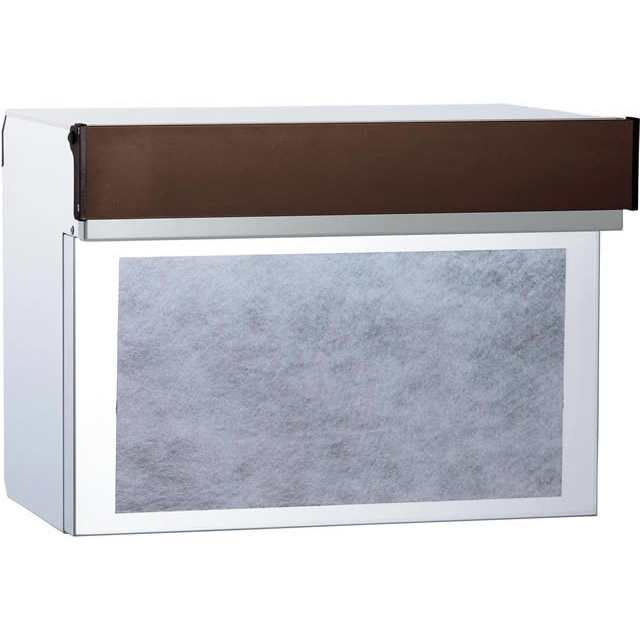 ユニソン 埋込みポスト COLLANA コラーナ05 ダイヤル錠 前入れ後出し BR シルバー色の通販は 20,350円