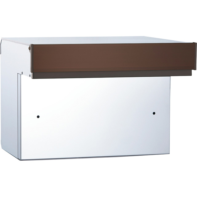 ユニソン 埋込みポスト COLLANA コラーナ15 ダイヤル錠 前入れ後出し BR ブラック色の通販は