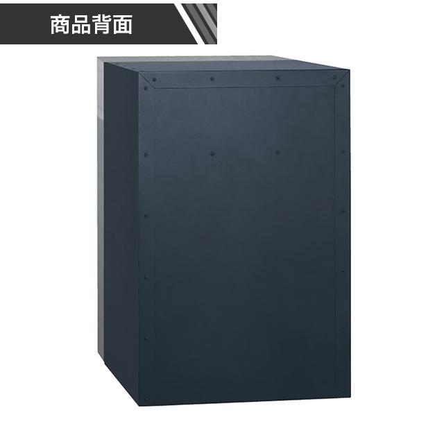 ユニソン ポスト付き宅配ボックス COLDIA コルディア 100 ライト 右開きタイプ 前入れ前出し マットブラウン色_2