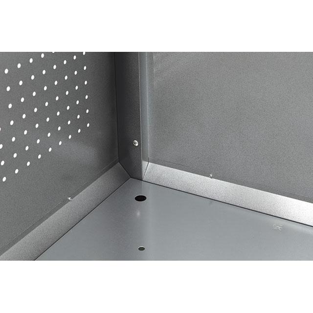 ダイケン ゴミ収集庫 クリーンストッカー CKR-2型 CKR-1309-2 幅1,300mm×奥行き900mm×高さ1,160mm ※お客様組立品_4